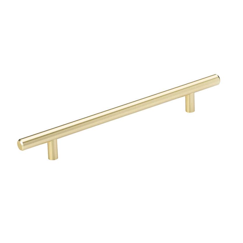 CLASSIC Coleby T-Bar Handle - Satin Brass - Various Sizes