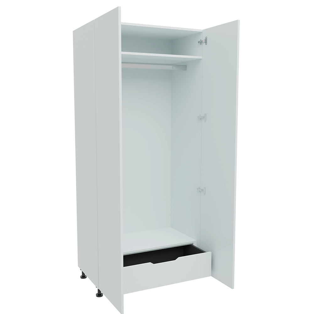 1000mm 1 x Internal Drawer & Single Hanging Robe