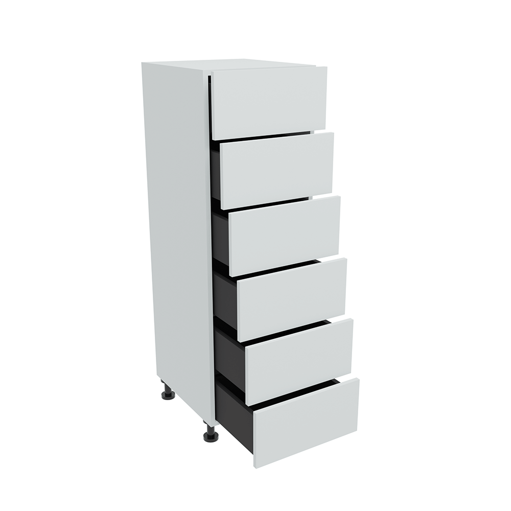 450mm 6 x Drawer Chest Cabinet