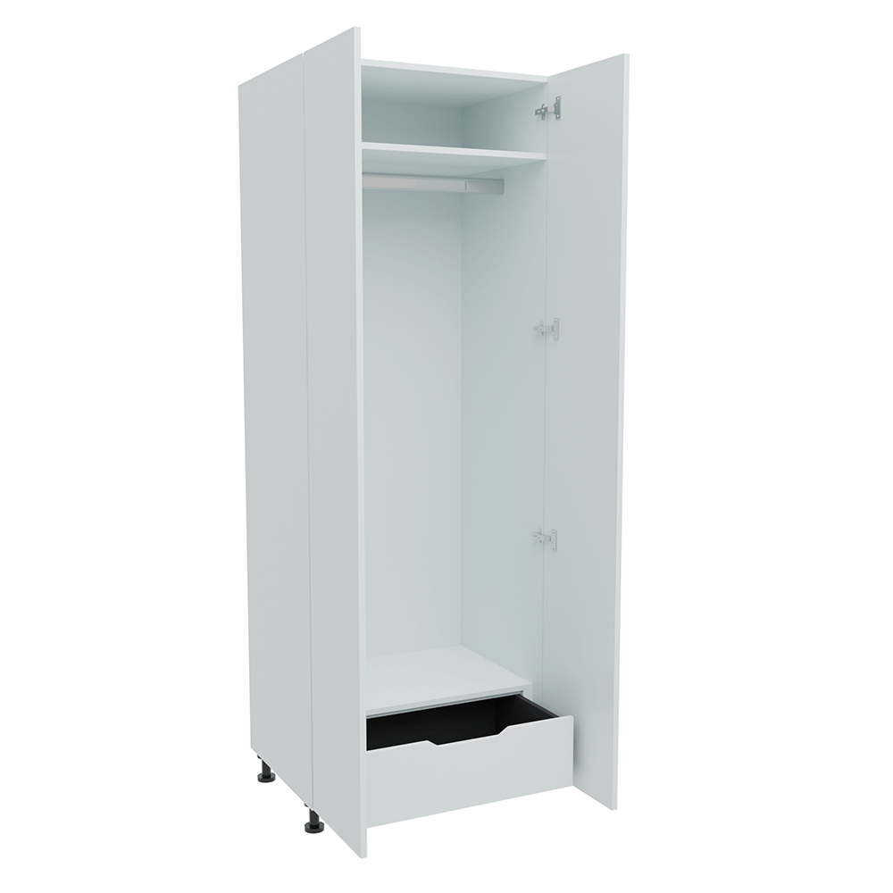 800mm 1 x Internal Drawer & Single Hanging Robe