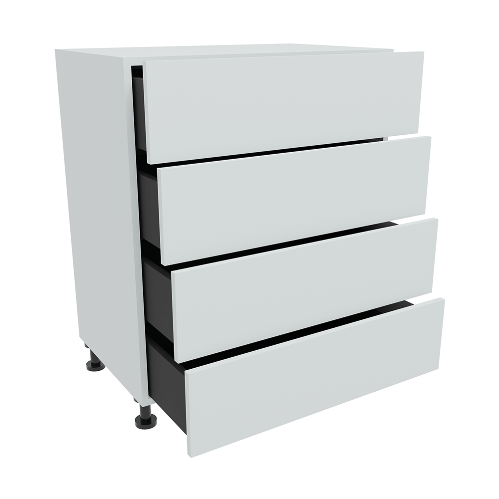 800mm 4 x Drawer Chest Cabinet