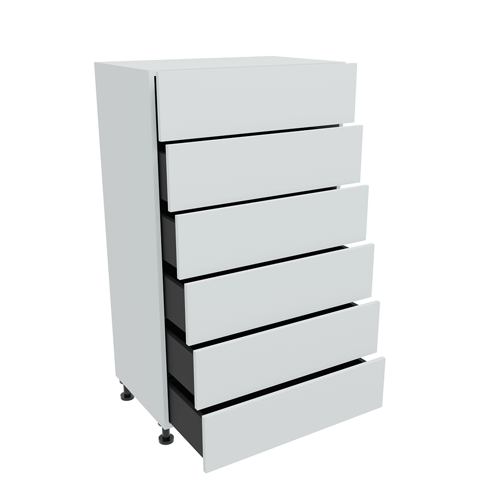 800mm 6 x Drawer Chest Cabinet