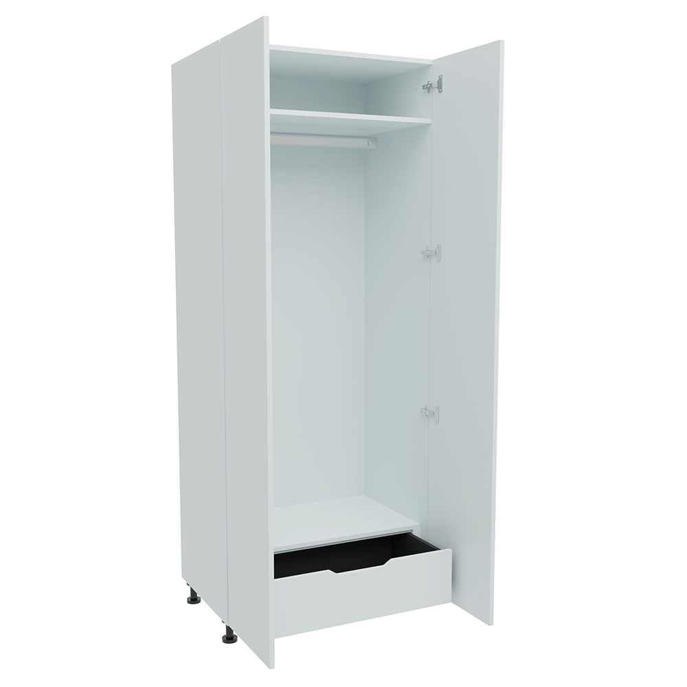 900mm 1 x Internal Drawer & Single Hanging Robe