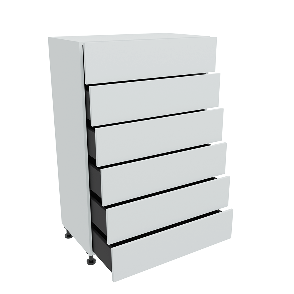 900mm 6 x Drawer Chest Cabinet