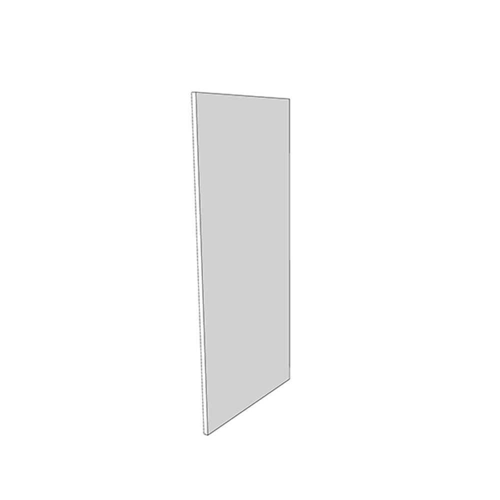 Pilton 5 Drawer Base End Panel - Plain - 1194mm x 550 x 18mm