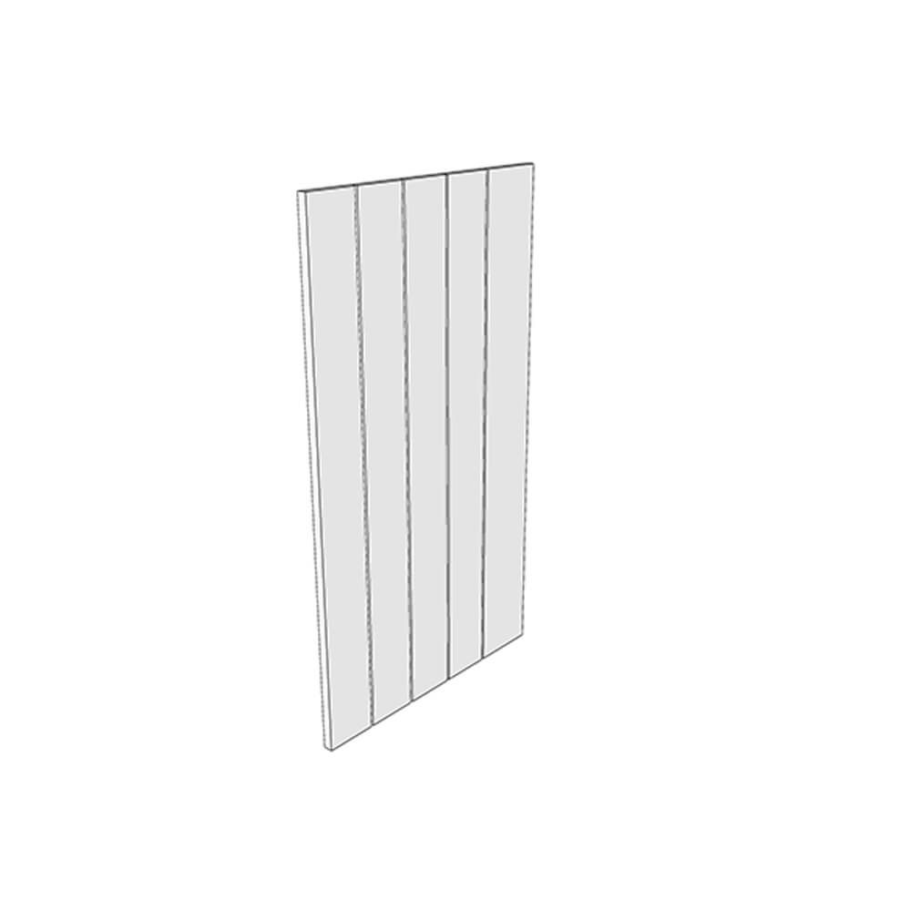 Pilton 3 Drawer Base End Panel - T&G - 760mm x 550 x 18mm