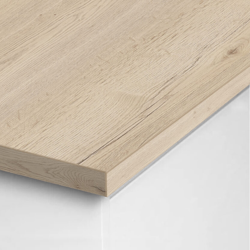 White Halifax Oak - Melamine Panel Sizes